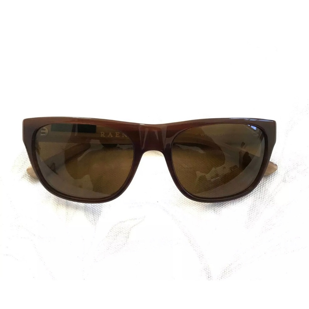 NWT Raen Men's Sunglasses VOLTA Brown Lens + Case